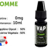 E-liquide VAP NATION pomme 0 de nicotine