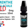 E-liquide VAP NATION menthe glaciale 0 de nicotine