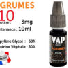 E-liquide VAP NATION agrumes 3 mg/ml de nicotine