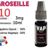 E-liquide VAP NATION groseille 3 mg/ml de nicotine
