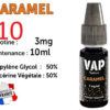 E-liquide VAP NATION caramel 3 mg/ml de nicotine