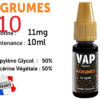 E-liquide Vap Nation agrumes 11mg/ml de nicotine