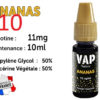 E-liquide Vap Nation ananas 11mg/ml de nicotine