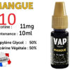 E-liquide Vap Nation mangue 11mg/ml de nicotine