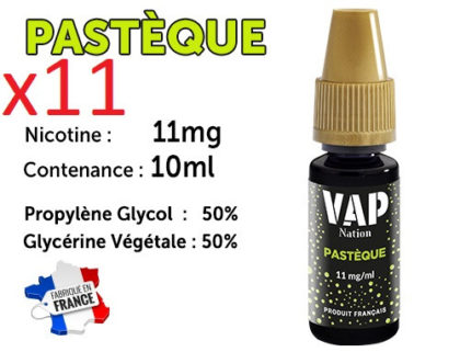 E-liquide Vap Nation pastèque 11mg/ml de nicotine