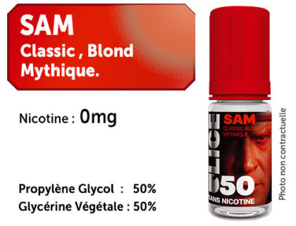 D'LICE SAM 0 de nicotine, 50/50