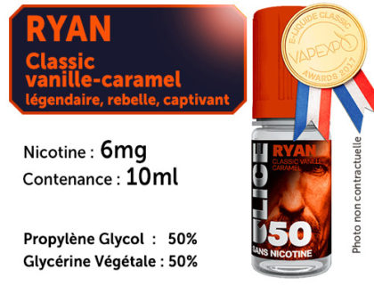 D'LICE BILLY 6mg/ml de nicotine. 50/50