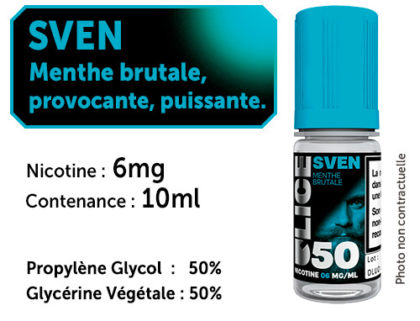 D'LICE RYAN 6mg/ml de nicotine. 50/50