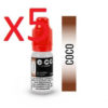 E-CG e-liquide noix de coco 0mg.
