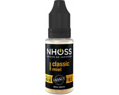 Nhoss classic miel 11mg de nicotine.