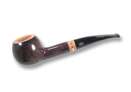 Pipe Chacom The French pipe droite, fond plat sablé noire N°5