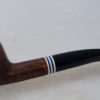 Pipe Chacom The French demi-courbe, sablée noire N°6
