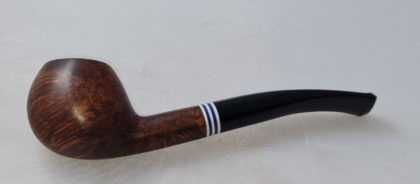 Pipe Chacom The French demi-courbe, sablée noire N°6