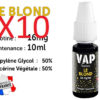 E-liquide Vap nation le blond 16mg/ml de nicotine