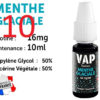 10 flacons e-liquides Vap nation menthe chlorophylle 16mg/ml de nicotine