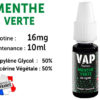 E-liquide Vap nation menthe glaciale 16mg/ml de nicotine