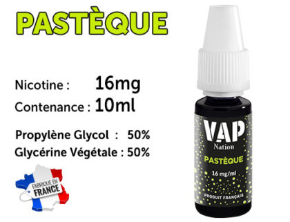 E-liquide Vap nation mangue 16mg/ml de nicotine