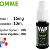 E-liquide Vap nation pêche 16mg/ml de nicotine