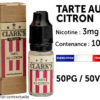 CLARK'S pomme chicha 3mg de nicotine 50/50