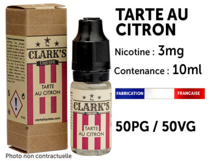 CLARK'S pomme chicha 3mg de nicotine 50/50