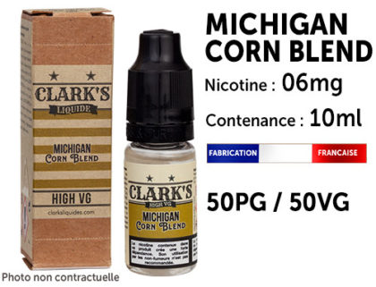 E-liquide Clark's tabac honey 6 mg de nicotine 50/50