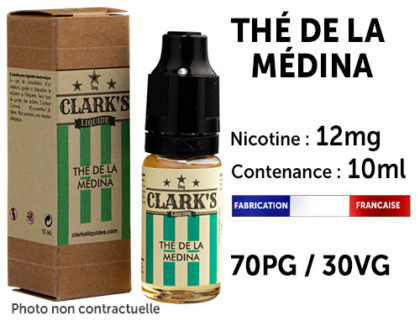 E-liquide Clark's saul'blend 12 mg/ml de nicotine, 50/50