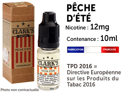 E-liquide Clark's melon glacé 12 mg/ml de nicotine, 50/50 E-liquide Clark's melon glacé 12 mg/ml de nicotine, 50/50