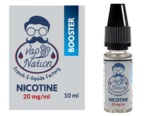 Booster nicotine vap nation 20mg/ml – La Havane Nîmes