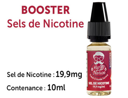 Booster nicotine vap nation 20mg/ml