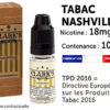 CLARK'S tabac Menphis menthol 18 mg/ml de nicotine 50/50