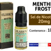 Clark's sel de nicotine menthe frost 10mg