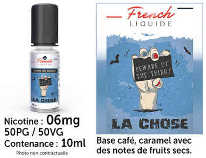 French liquide La Chose 3mg/ml de nicotine 50/50
