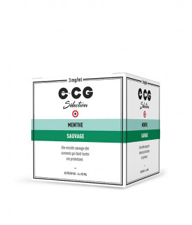 E-CG selection menthe sauvage 3mg/ml de nicotine, 40/60