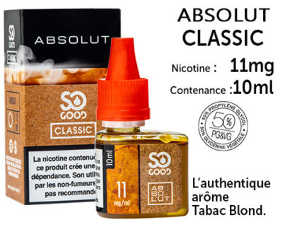 So Good Absolut classic 16mg/ml de nicotine