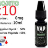 E-liquide VAP NATION mojito 0 de nicotine