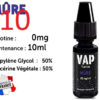E-liquide VAP NATION mûre 0 de nicotine