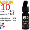 E-liquide VAP NATION passion 0 de nicotine