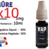 E-liquide VAP NATION mûre 3 mg/ml de nicotine