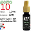 E-liquide Vap Nation mojito 11mg/ml de nicotine