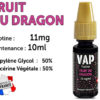E-liquide Vap Nation fruit du dragon 11mg/ml de nicotine