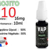 E-liquide Vap nation mojito 16mg/ml de nicotine