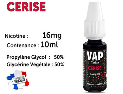 E-liquide Vap nation abricot 16mg/ml de nicotine