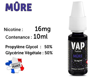 E-liquide Vap nation fruit du dragon 16mg/ml de nicotine