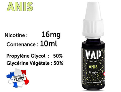 E-liquide Vap nation red astair 16mg/ml de nicotine