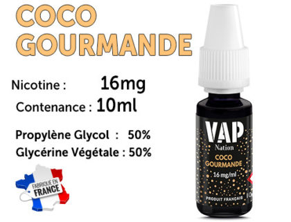 E-liquide Vap nation barbe à papa 16mg/ml de nicotine