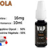 E-liquide Vap nation coco gourmand 16mg/ml de nicotine