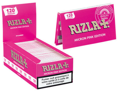Rizla + pink (25 cahiers)
