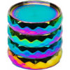 Grinder métal Cryptex rainbow diamètre 53mm