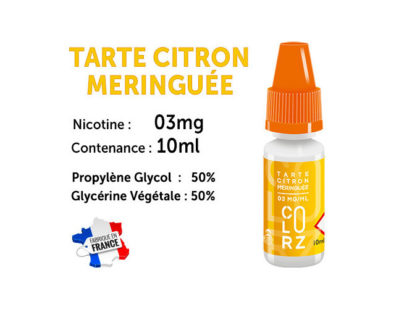 VAP COLORZ Classic menthe 3 mg/ml de nicotine 50/50