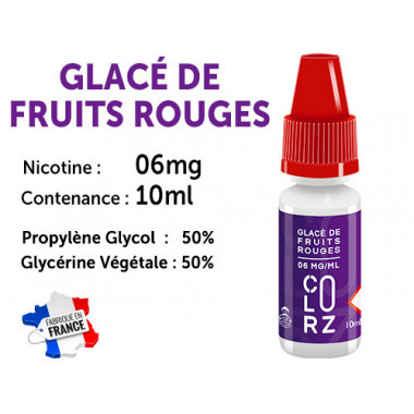 VAP COLORZ Mangue pastèque 6 mg/ml de nicotine 50/50